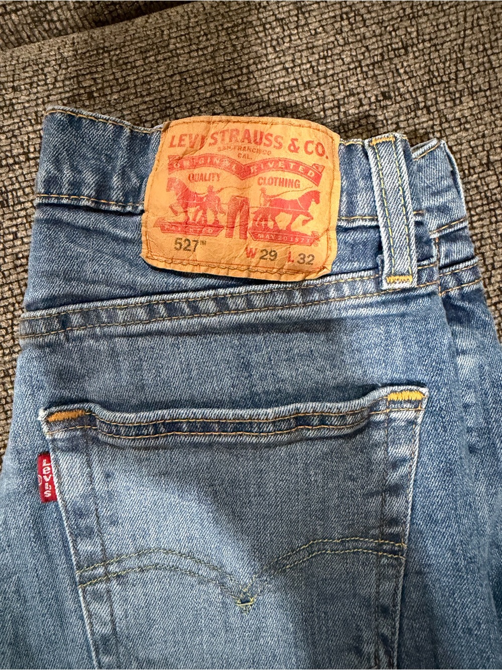 Levi's Women's Light Blue Straight-Leg Jeans - Picture 2 of 5